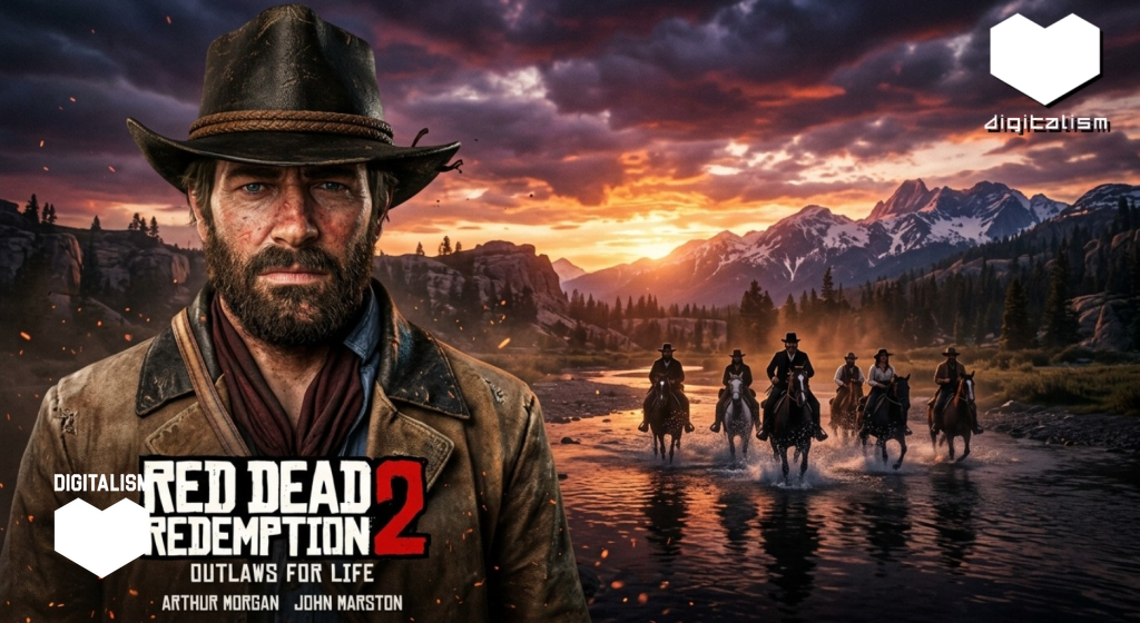 داستان بازی Red Dead Redemption ۲ | سقوط یک رویا در آخرین نفسهای غرب وحشی