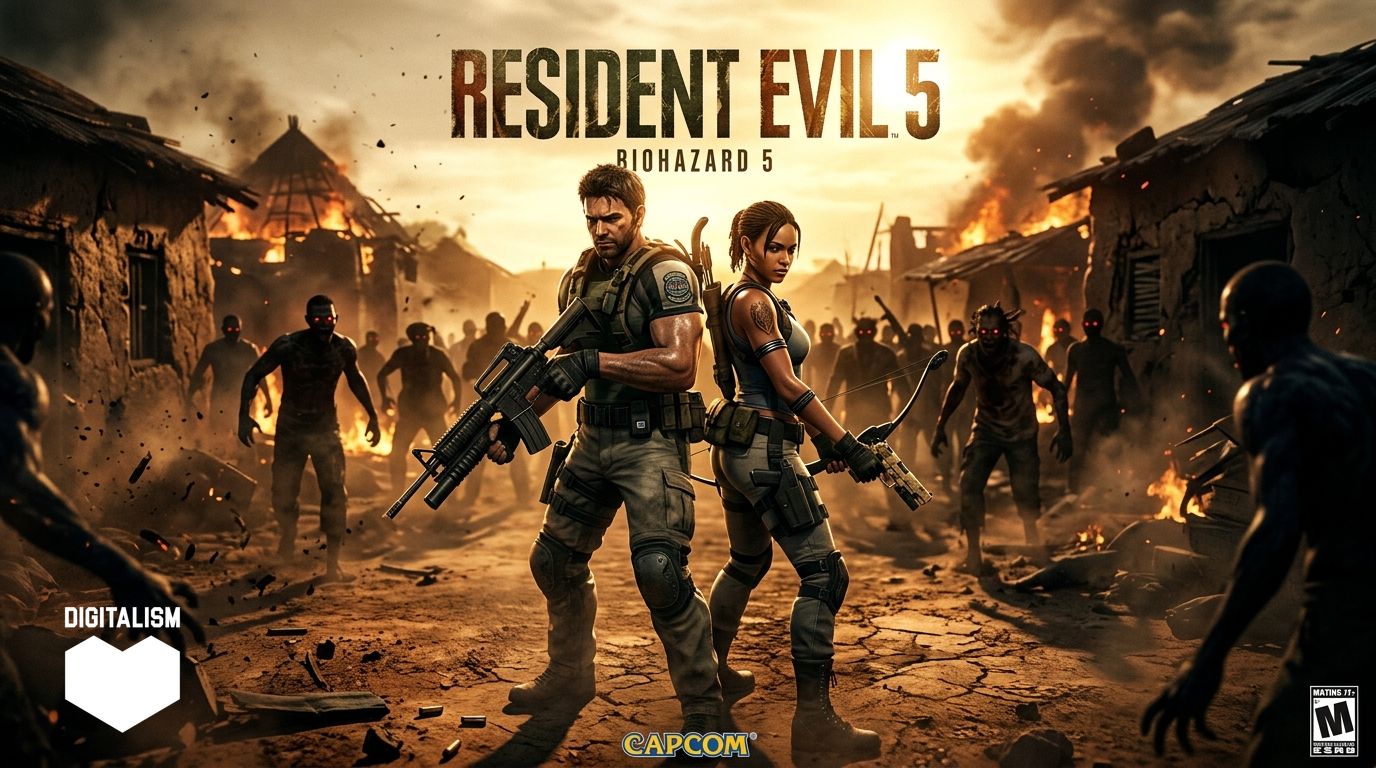 داستان کامل بازی Resident Evil 5 | پایان میراث آمبرلا و مرگ یک افسانه
