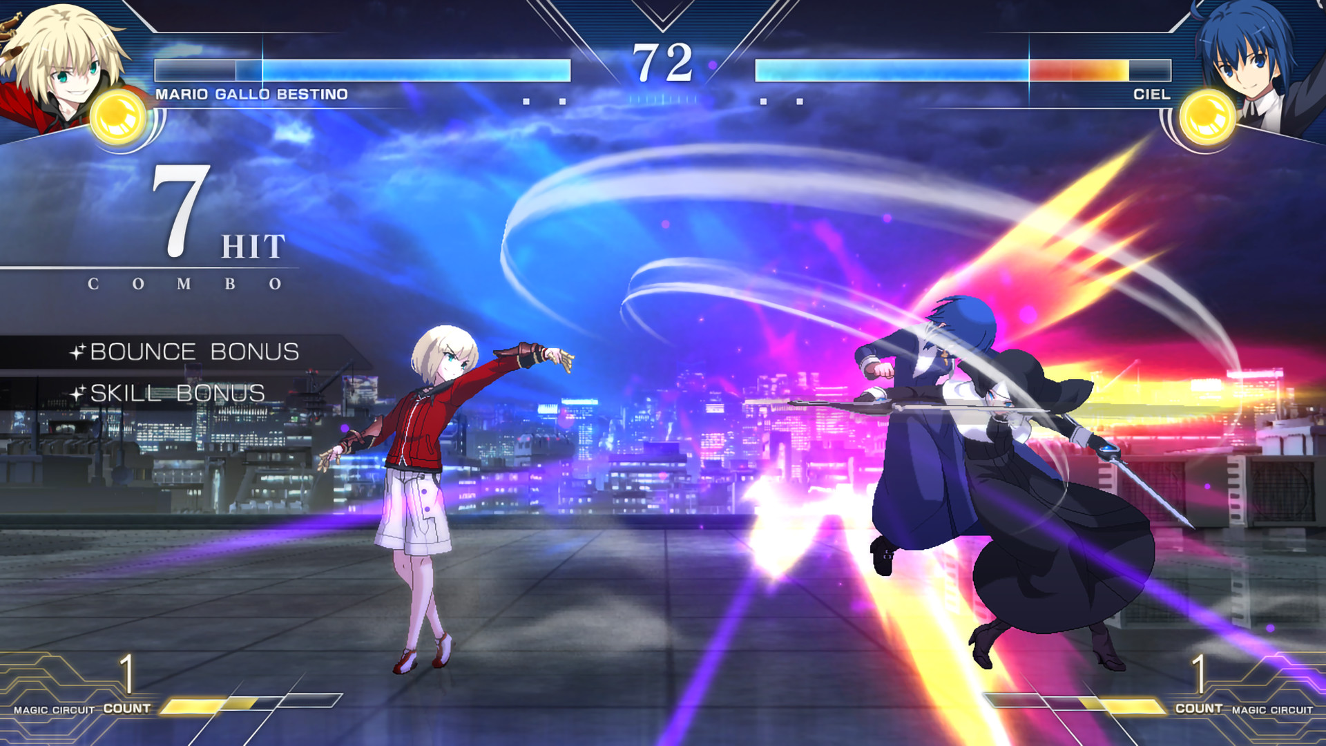 MELTY BLOOD: TYPE LUMINA - Mario Round Announcements — تصویر 1