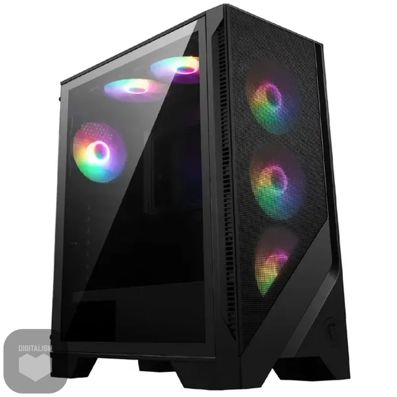 کیس گیمینگ MSI MAG Forge 120A Airflow با پنل مش و نورپردازی ARGB