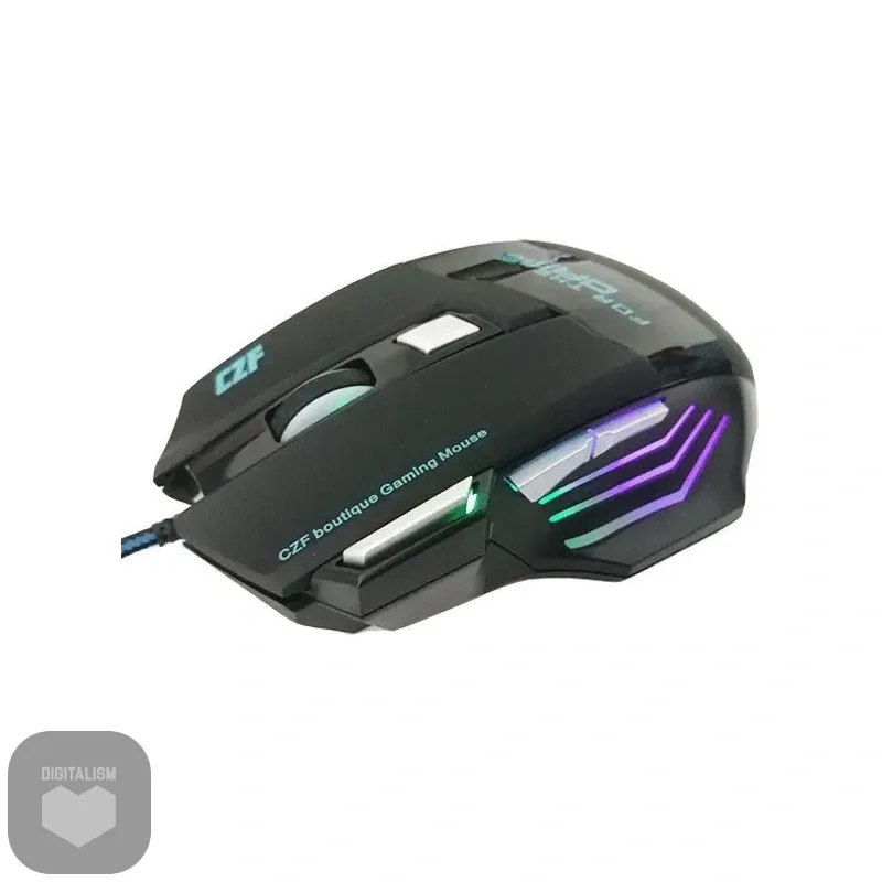ماوس گیمینگ ای نت مدل G-509 با دقت 2400 DPI و طراحی ارگونومیک